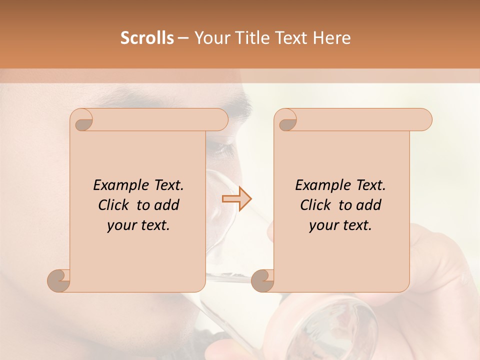 Asian Glass Young PowerPoint Template