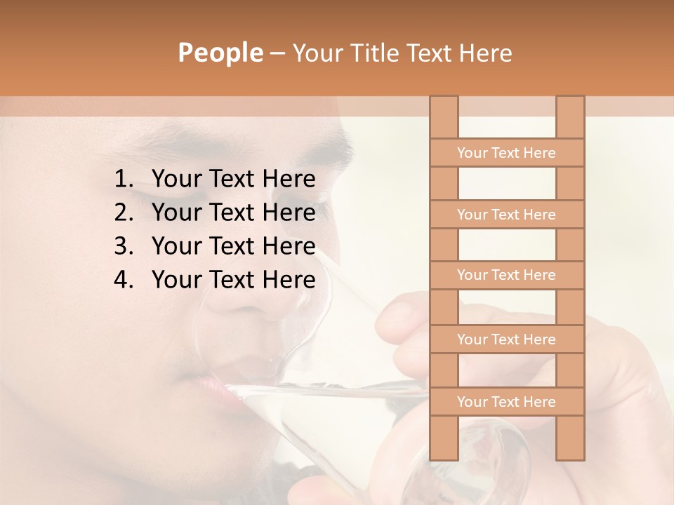 Asian Glass Young PowerPoint Template