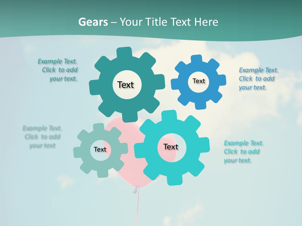 Green Holiday Color PowerPoint Template