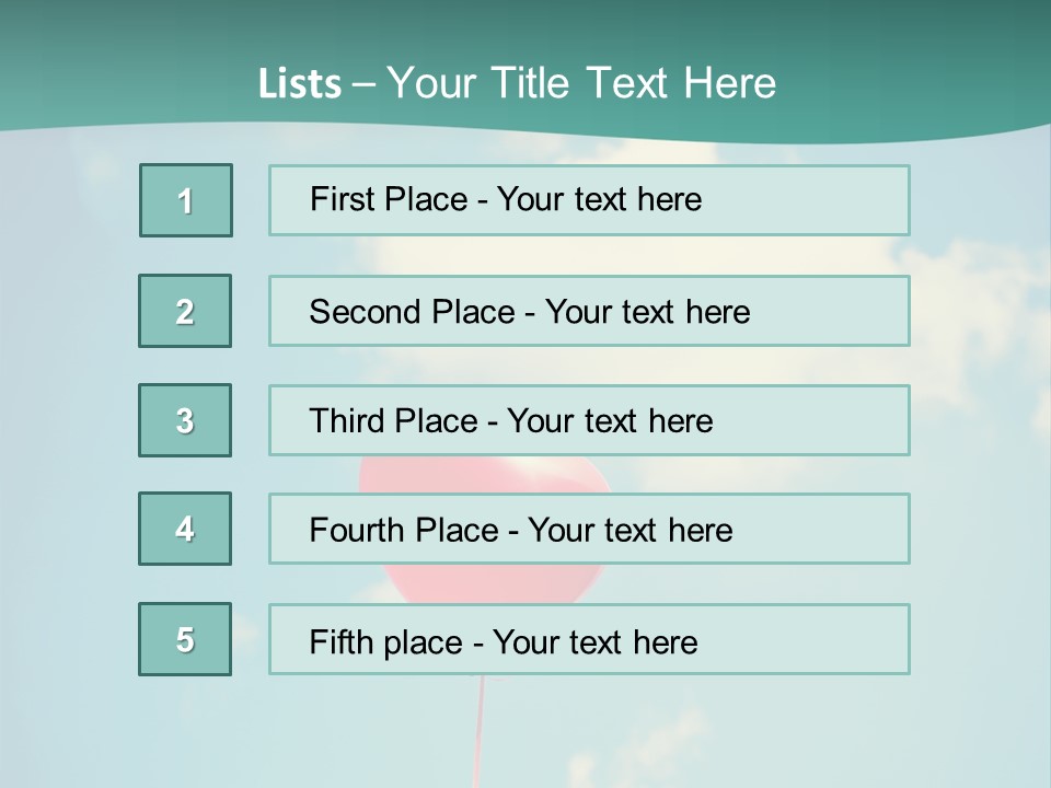 Green Holiday Color PowerPoint Template