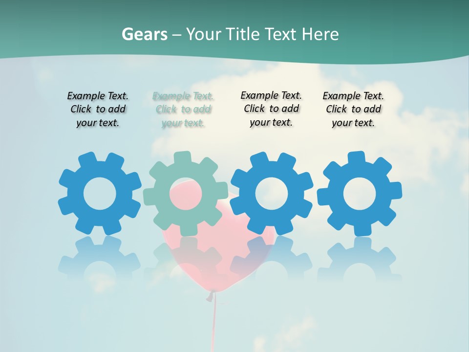 Green Holiday Color PowerPoint Template