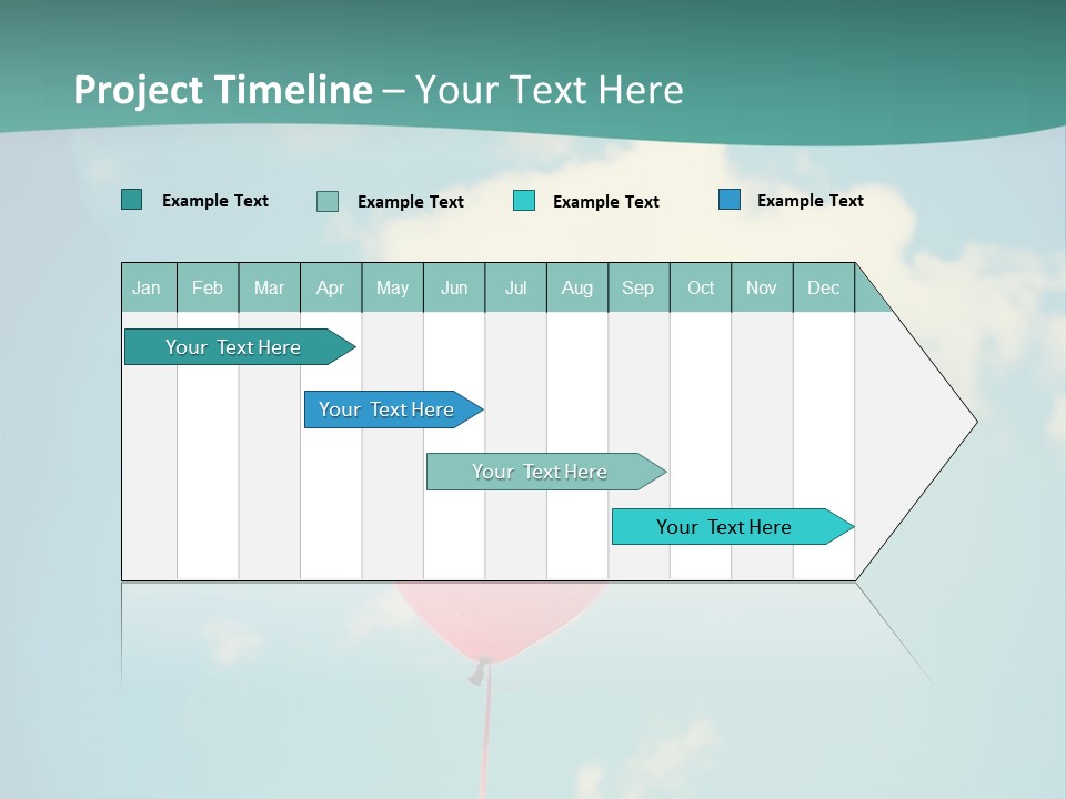 Green Holiday Color PowerPoint Template