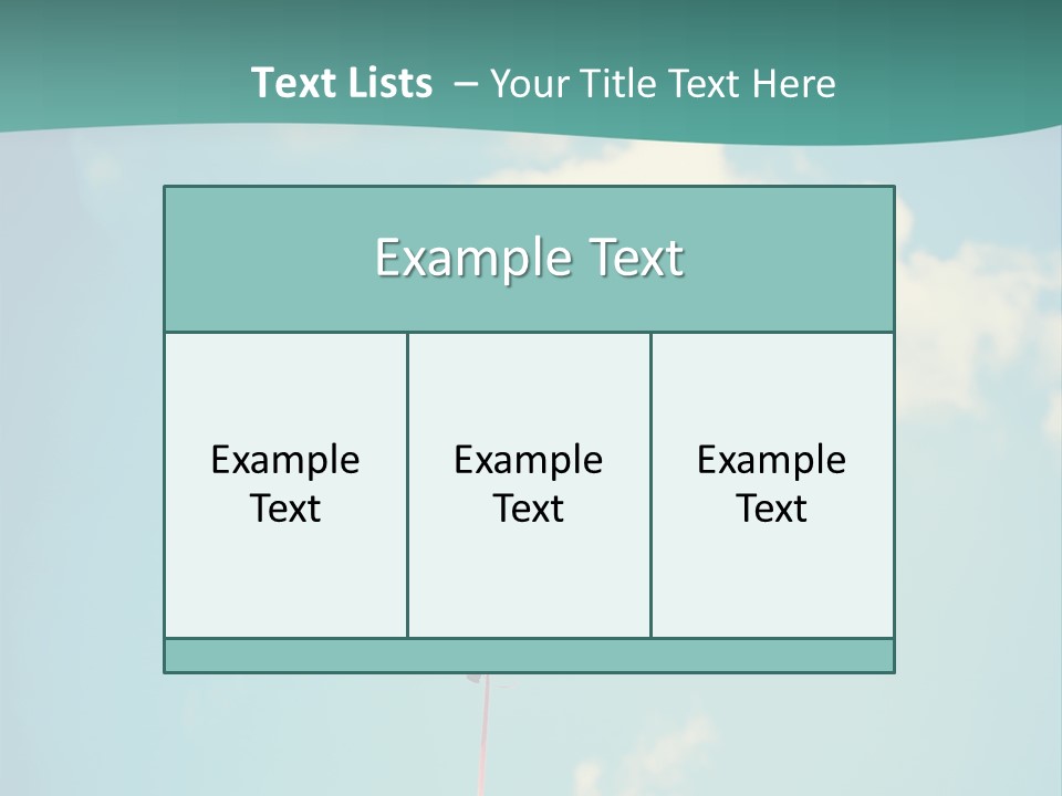 Green Holiday Color PowerPoint Template