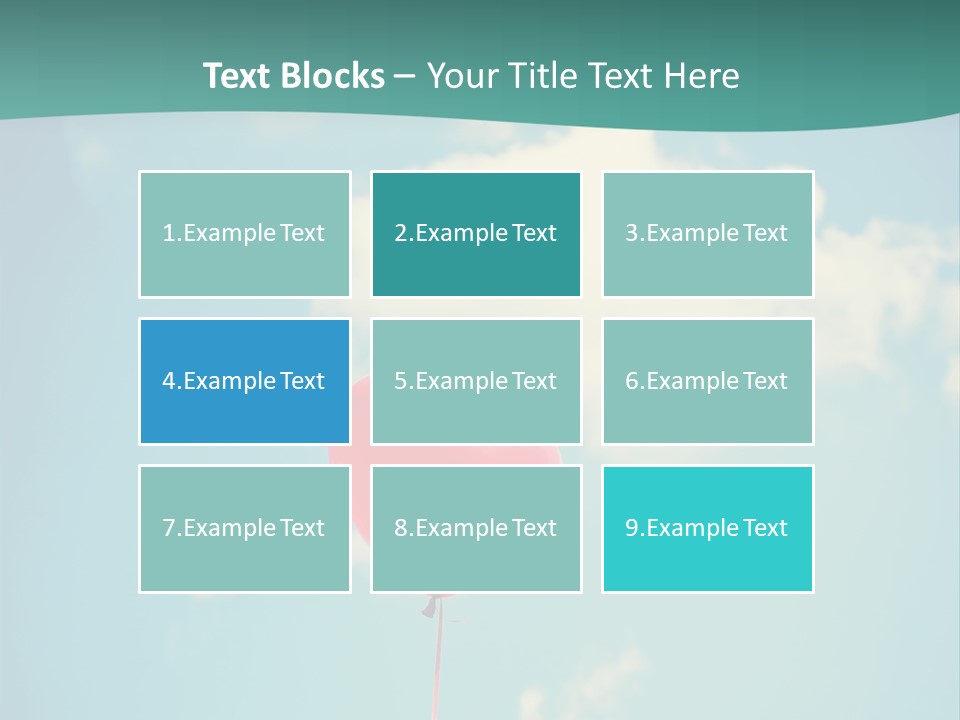 Green Holiday Color PowerPoint Template