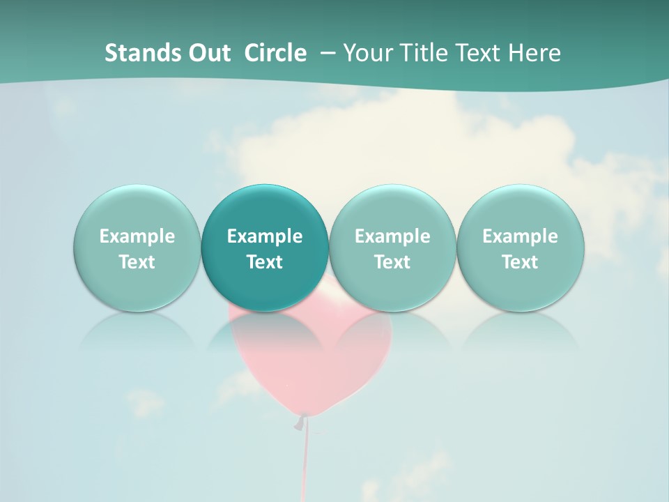 Green Holiday Color PowerPoint Template