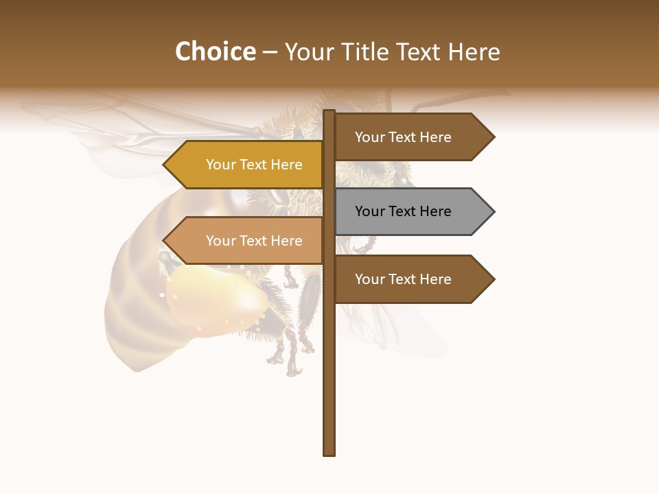 Wax Apiology Beekeeping PowerPoint Template