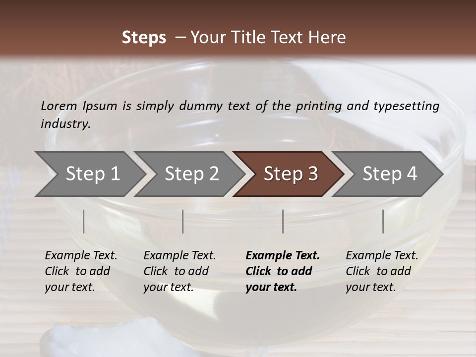 Substitute Good Oils PowerPoint Template