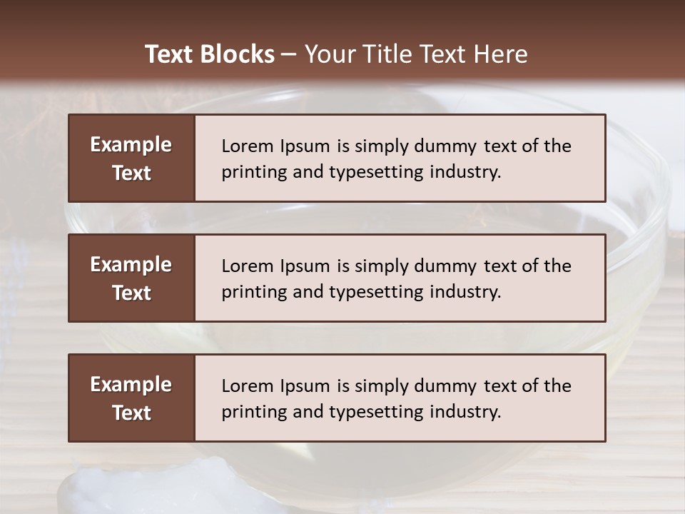 Substitute Good Oils PowerPoint Template