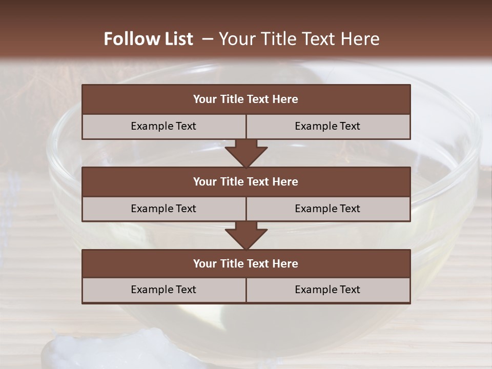 Substitute Good Oils PowerPoint Template