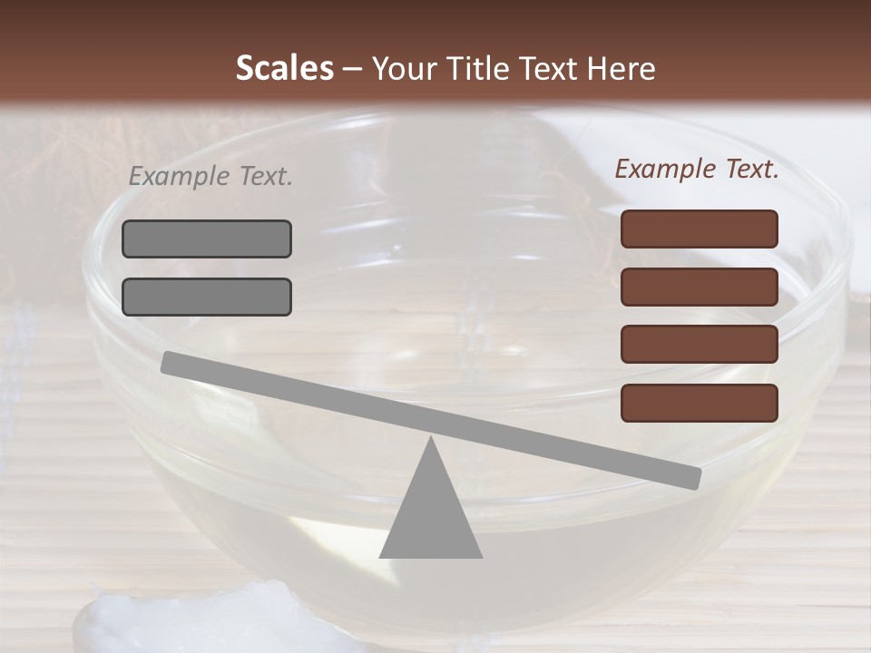 Substitute Good Oils PowerPoint Template