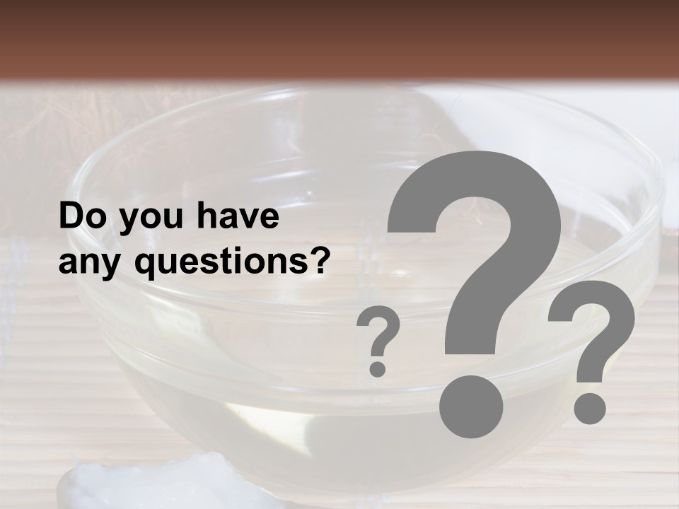 Substitute Good Oils PowerPoint Template