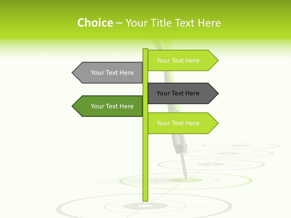 Group Choose Vector PowerPoint Template