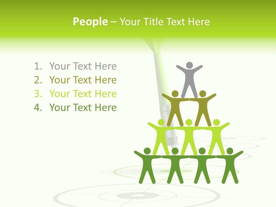 Group Choose Vector PowerPoint Template