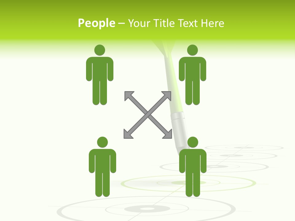 Group Choose Vector PowerPoint Template