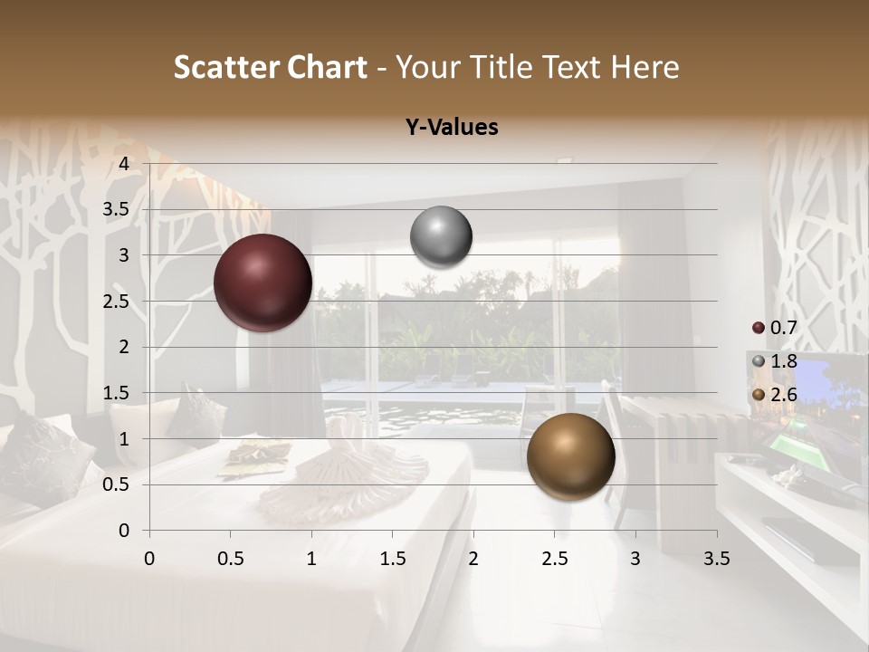 Luxury Furniture Bedroom PowerPoint Template