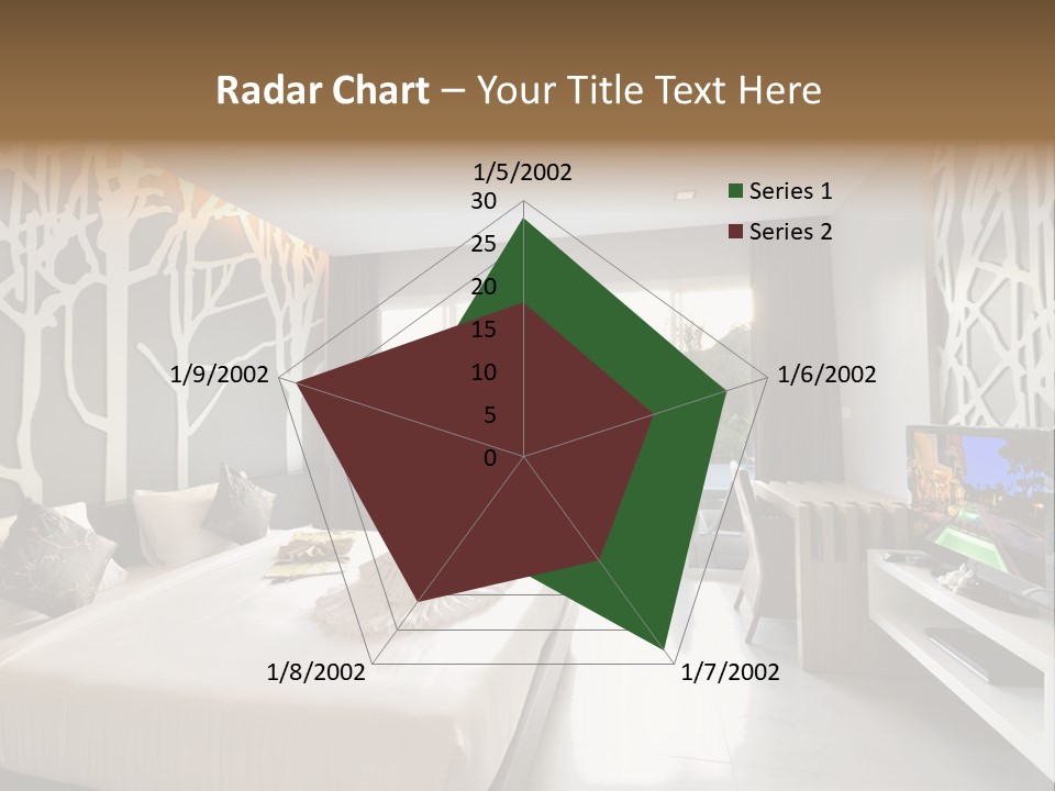 Luxury Furniture Bedroom PowerPoint Template