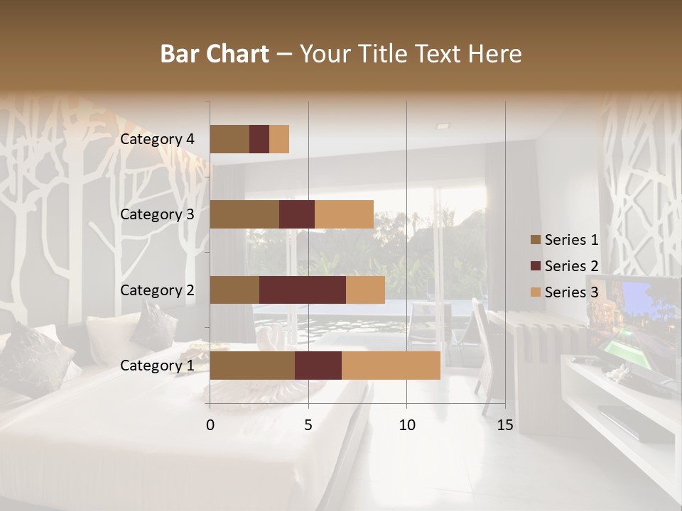 Luxury Furniture Bedroom PowerPoint Template