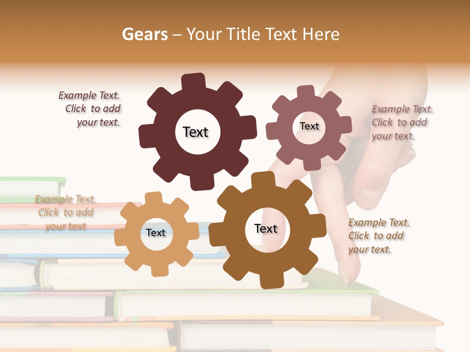 Stairs Information Learn PowerPoint Template