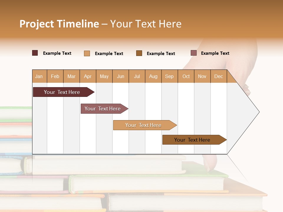 Stairs Information Learn PowerPoint Template
