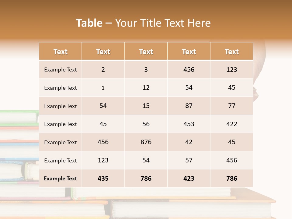 Stairs Information Learn PowerPoint Template