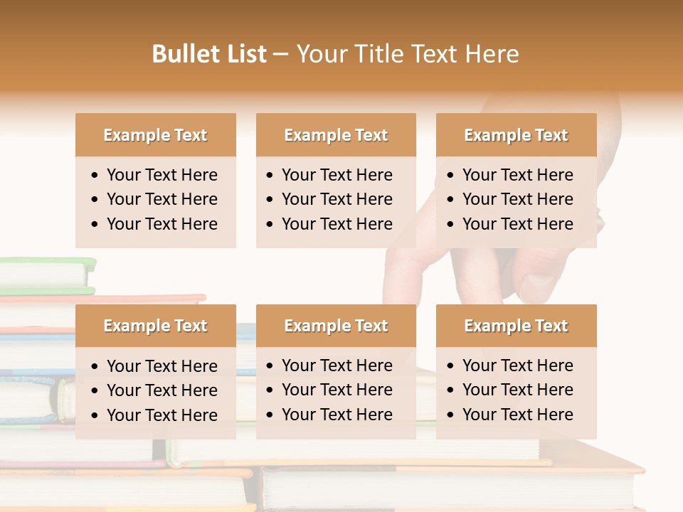 Stairs Information Learn PowerPoint Template