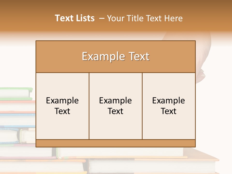 Stairs Information Learn PowerPoint Template