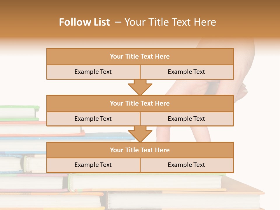 Stairs Information Learn PowerPoint Template