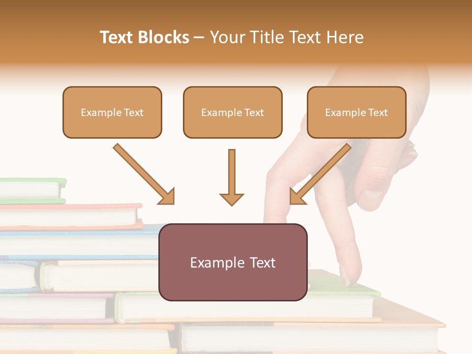 Stairs Information Learn PowerPoint Template
