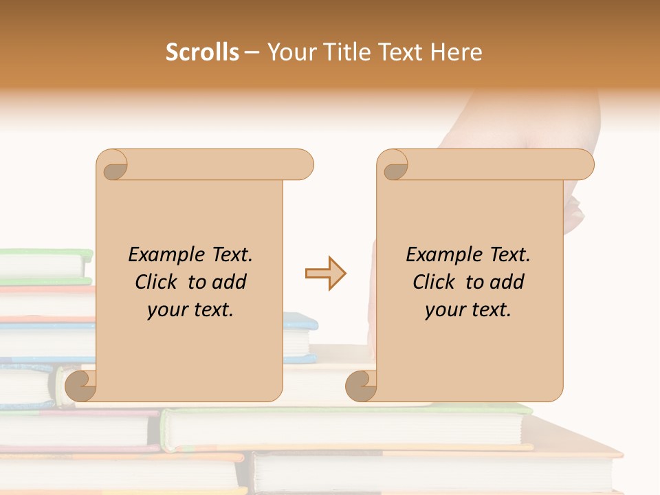 Stairs Information Learn PowerPoint Template