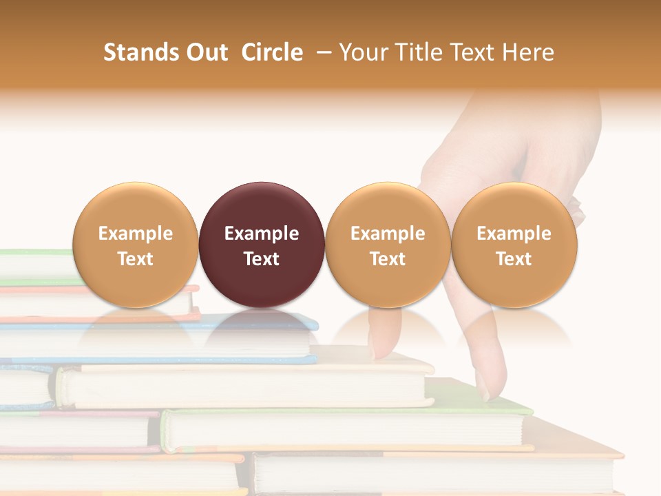 Stairs Information Learn PowerPoint Template