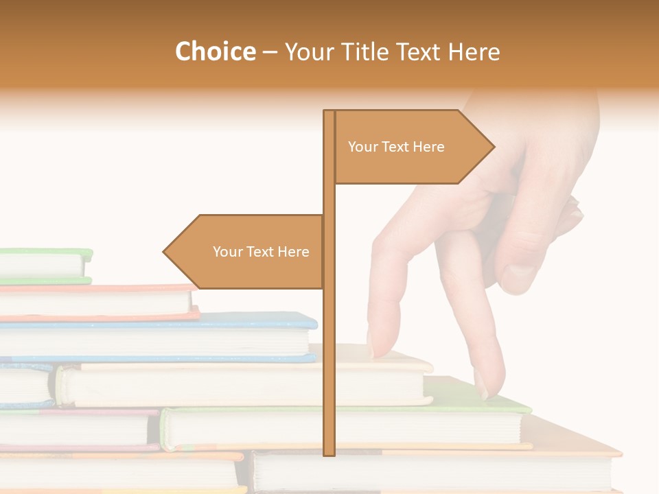 Stairs Information Learn PowerPoint Template