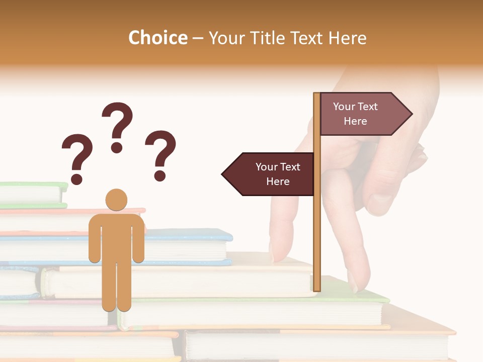 Stairs Information Learn PowerPoint Template