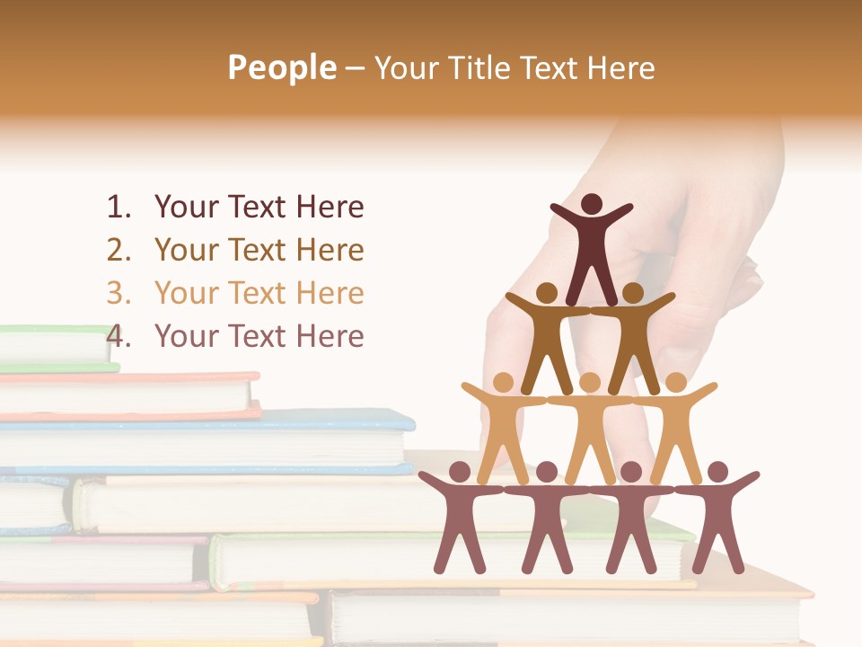 Stairs Information Learn PowerPoint Template