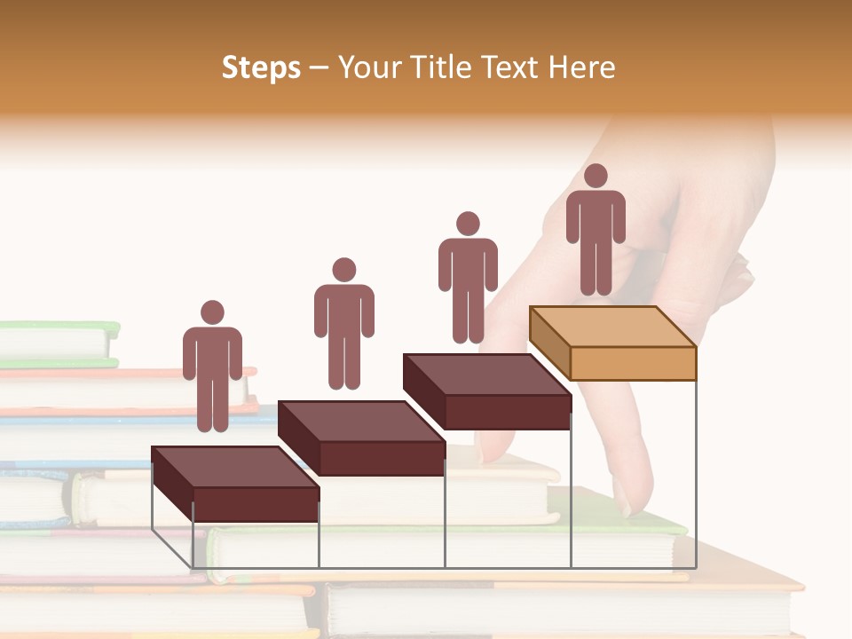 Stairs Information Learn PowerPoint Template