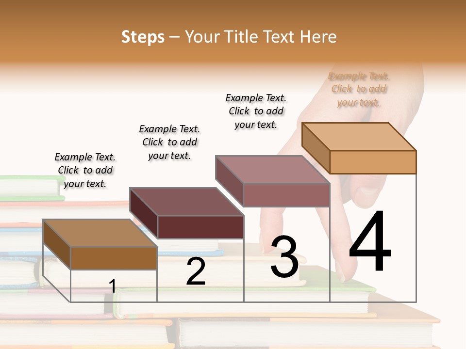 Stairs Information Learn PowerPoint Template
