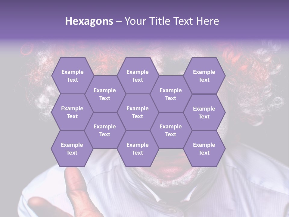 Upset Goofy Red Nose PowerPoint Template