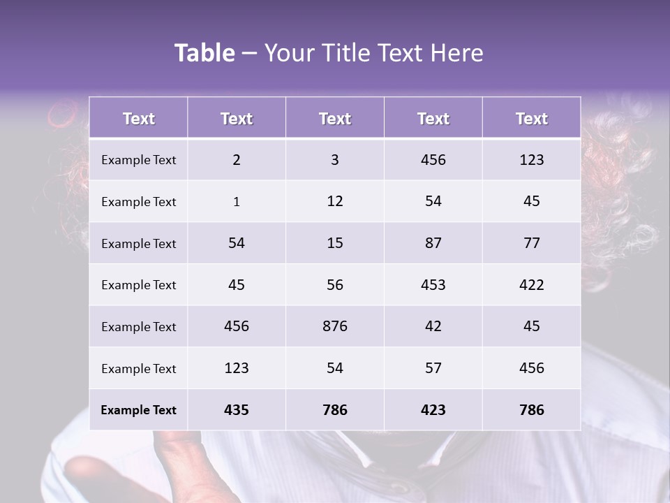 Upset Goofy Red Nose PowerPoint Template