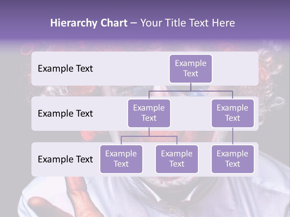Upset Goofy Red Nose PowerPoint Template