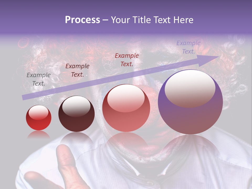 Upset Goofy Red Nose PowerPoint Template
