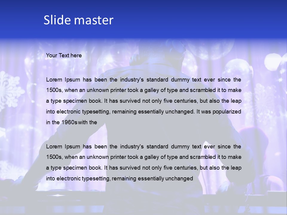 Professional Panel Mixing PowerPoint Template