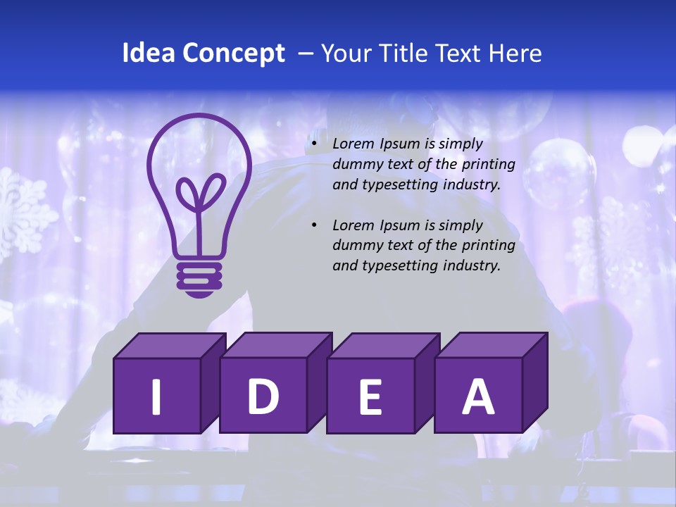 Professional Panel Mixing PowerPoint Template