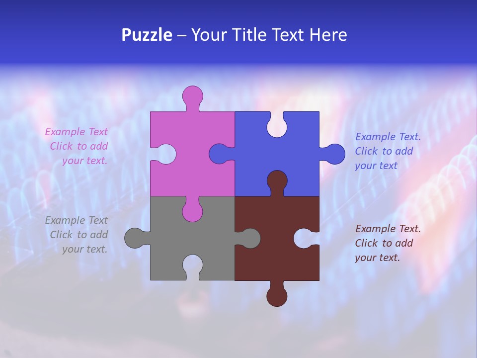 Hob Combustion Power PowerPoint Template