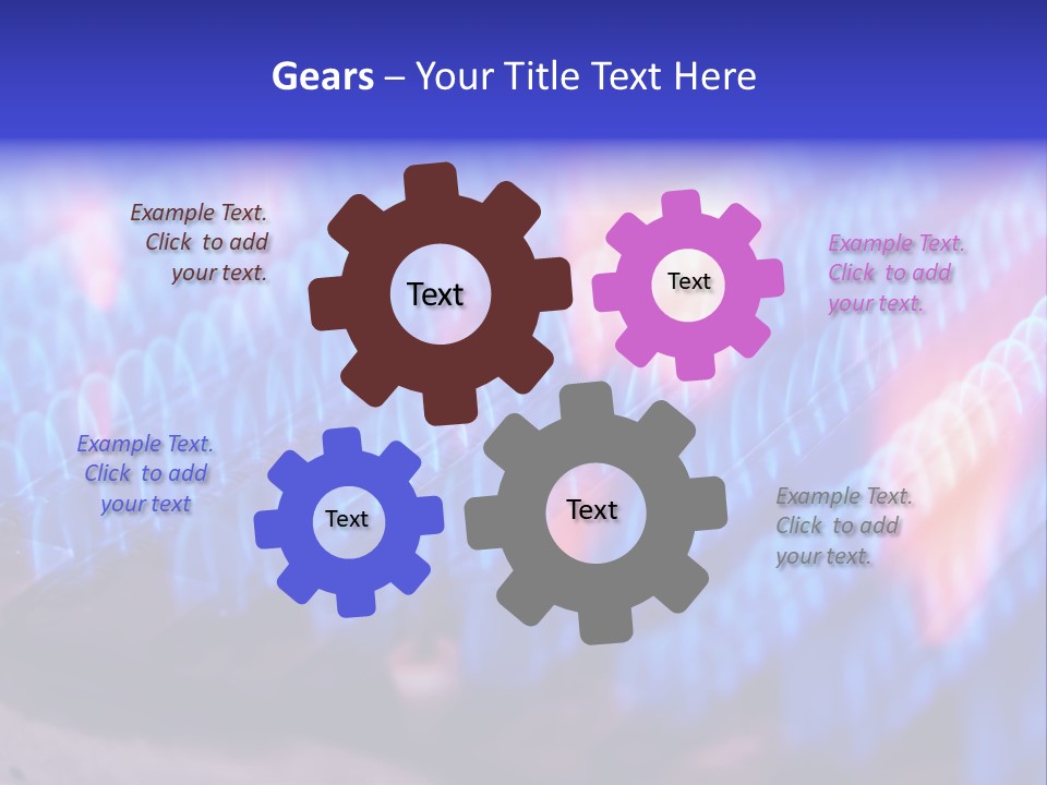 Hob Combustion Power PowerPoint Template