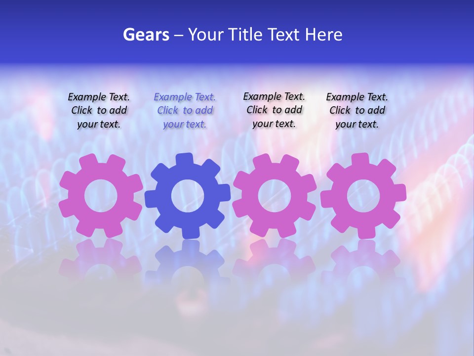 Hob Combustion Power PowerPoint Template