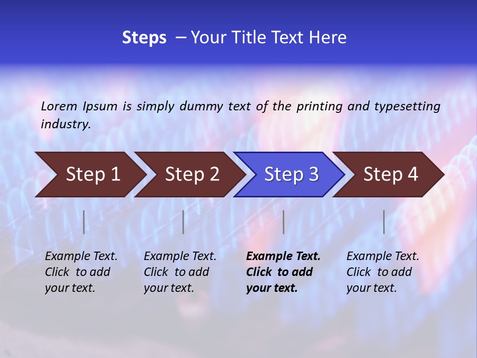 Hob Combustion Power PowerPoint Template