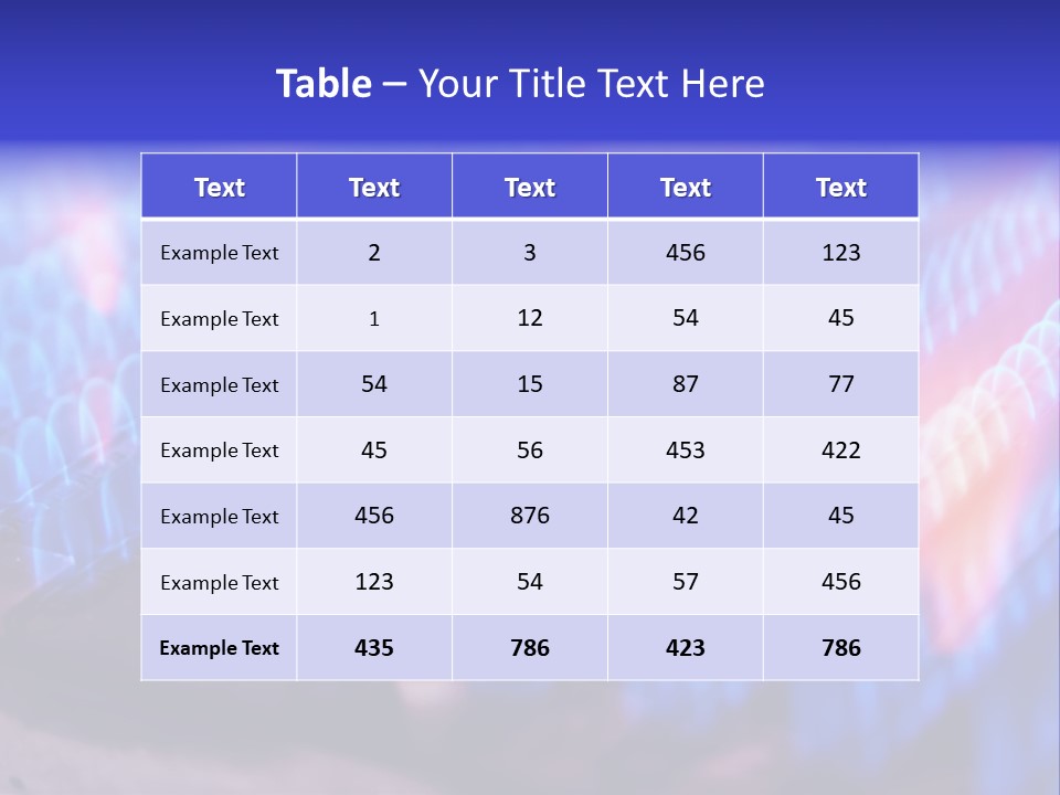 Hob Combustion Power PowerPoint Template