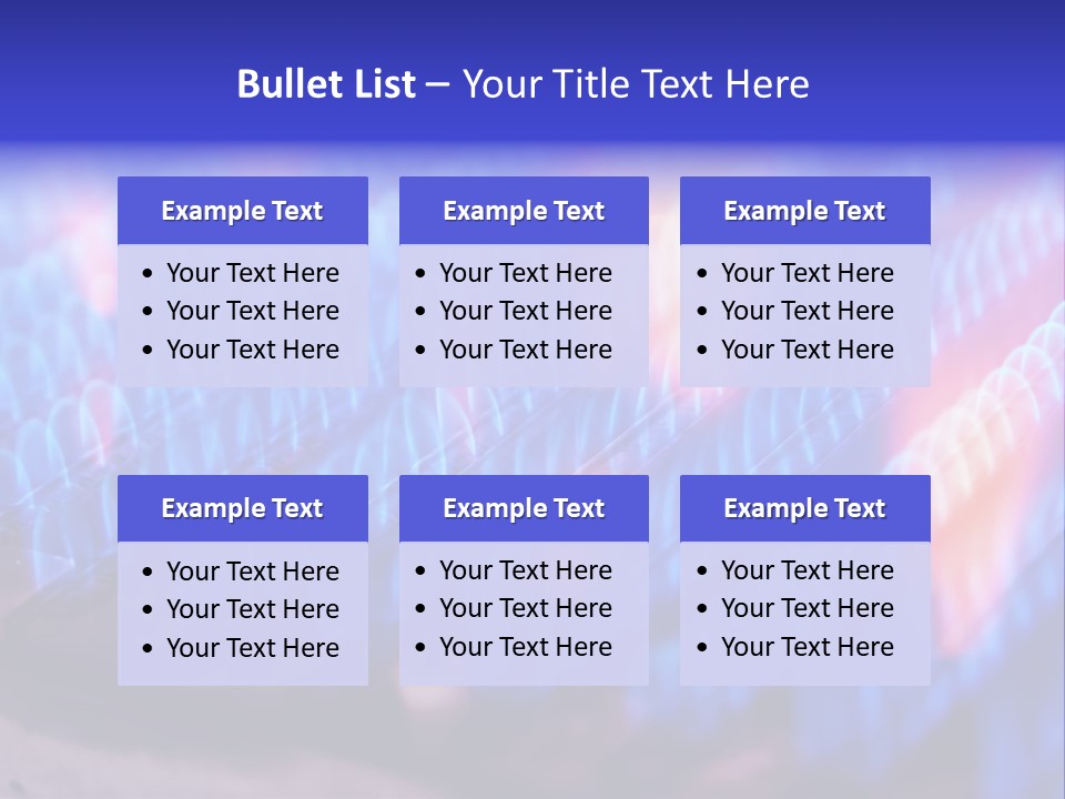 Hob Combustion Power PowerPoint Template