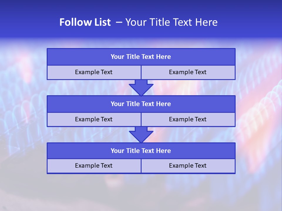Hob Combustion Power PowerPoint Template