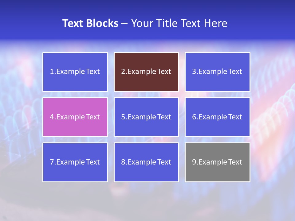 Hob Combustion Power PowerPoint Template