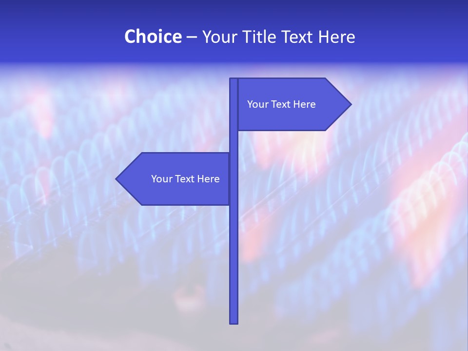 Hob Combustion Power PowerPoint Template